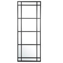 Atticus - Large Rectangular Mirror - Black