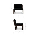 Edie - Accent Chair - Black - Moe's Home Collection - Accent Chairs - Elite Enclave Home
