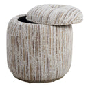 Dialogue - Ottoman - Tan - Uttermost - Accent Ottomans- Elite Enclave Home