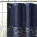 Aubrey - Shower Curtain - Navy - Madison Park - Shower Curtains - Elite Enclave Home
