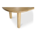 Milo - Small Oak Dining Table - Natural Solid - Moe's Home Collection - Dining Tables - Elite Enclave Home