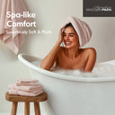 800GSM - 8 Piece Antimicrobial Towel Set - Blush - Madison Park Signature - Towel Sets - Elite Enclave Home