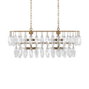 Tressia - Chandelier - Brass