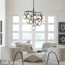 Maxin - 15 Light Large Chandelier - Bronze