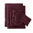 800GSM - 8 Piece Antimicrobial Towel Set - Burgundy - Madison Park Signature - Towel Sets - Elite Enclave Home