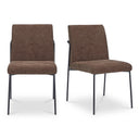 Danny - Dining Chair (Set of 2) - Dark Brown - Moe's Home Collection - Chair Sets - Elite Enclave Home
