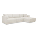 Bryn - Sectional Right - Oyster - Moe's Home Collection - Stationary Sectionals - Elite Enclave Home