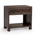 Baylee - 1 Drawer Nightstand - Cocoa Brown - Classic Home - Accent Nightstands - Elite Enclave Home