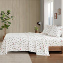 Cotton Flannel - Queen Sheet Set - Green Tree Trip