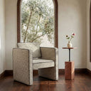 Caro - Side Table Alicante Marble - Rosso / Red - Moe's Home Collection - Side Tables - Elite Enclave Home
