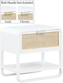 Sage - Night Stand - Meridian Furniture - Accent Nightstands - Elite Enclave Home