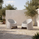 Nolla - Outdoor Accent Chair (Set of 2) - Light Gray - Moe's Home Collection - Chair Sets - Elite Enclave Home