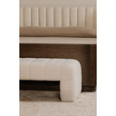 Verity - Bench - Oatmeal - Moe's Home Collection - Upholstered Benches - Elite Enclave Home