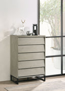 Weston - Chest - Gray Stone