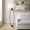 Sonic - Open Oval Floor Lamp - Bronze - Uttermost - Floor Lamps - Elite Enclave Home
