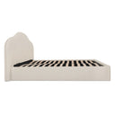 Maggie - King Storage Bed - Cream - Moe's Home Collection - Storage Beds - Elite Enclave Home