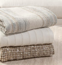 Rockport - 50" x 70" Throw - Ivory Multi - Classic Home - Throws- Elite Enclave Home