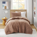 Kyla - Twin/Twin Long Double Diamond Quilted Teddy Comforter Set - Brown - Comfort Spaces - Comforters & Sets - Elite Enclave Home