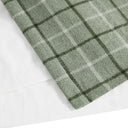 Anaheim - Plaid Rod Pocket and Back Tab Curtain Panel With Fabric Lining - Green - Madison Park - Curtains & Drapes - Elite Enclave Home