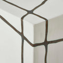 Rocklyn - Garden Stool - Bronze / White - Uttermost - Garden Stools- Elite Enclave Home