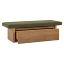 Gemma - Storage Bench - Dark Green - Moe's Home Collection - Storage Benches - Elite Enclave Home