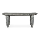 Fade To Black - Wood Bench - Black / White
