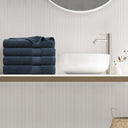 Premium Turkish Cotton 500GSM Plush Towel Set - Navy - Super Listing - Towel Sets - Elite Enclave Home