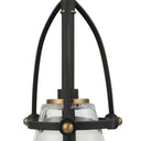 Saugus - Industrial 1 Light Pendant - White