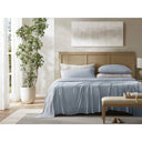 Cooling - California King Stretch Jersey Sheet Set - Blue - Harbor House - Sheets & Pillowcases - Elite Enclave Home