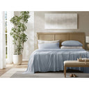 Cooling - Queen Stretch Jersey Sheet Set - Blue - Harbor House - Sheets & Pillowcases - Elite Enclave Home