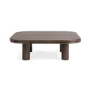 Miranda - Square Coffee Table - Cocoa Brown - Classic Home - Coffee Tables - Elite Enclave Home