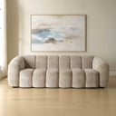 Modella - Upholstered Chenille Sofa - Brown - Uttermost - Stationary Sofas - Elite Enclave Home
