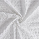 Arlo - Super Waffle Textured Solid Shower Curtain - White - Madison Park - Shower Curtains - Elite Enclave Home