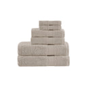 Organic - 6 Piece Towel Set - Tan - Madison Park - Towel Sets - Elite Enclave Home
