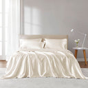 Satin - Queen Wrinkle - Free Luxurious (Set of 6) - Ivory