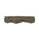 Caplan - 6 Piece Modular Sectional With Ottoman - Classic Home - 2 Piece Living Room Sets - Elite Enclave Home