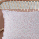 Iris - Full Woodland Animals Reversible Cotton Quilt Set - Blush