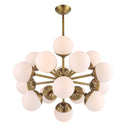 Droplet - 16 Light Sputnik Chandelier