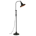 Adjustable Traditional Shaped Floor Lamp With Bronze Dome Shade - Bronze - HomeRoots - Floor Lamps - Elite Enclave Home