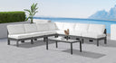 Nizuc - Outdoor Patio 7 Piece Modular Sectional With Gray Frame - Meridian Furniture - Stationary Sectionals- Elite Enclave Home