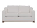 Natural Parota - Loveseat - Mink Withe