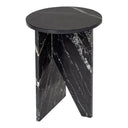 Grace - Marble Accent Table - Black - Moe's Home Collection - Accent Tables - Elite Enclave Home