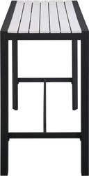 Nizuc - Outdoor Patio Rectangle Bar Table - Meridian Furniture - Bar Tables- Elite Enclave Home