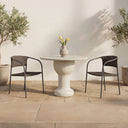 Zola - Outdoor Dining Chair (Set of 2) - Dark Brown - Moe's Home Collection - Chair Sets - Elite Enclave Home