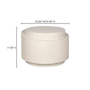 Cosmo - Outdoor Accent Table - Beige - Moe's Home Collection - Side Tables - Elite Enclave Home