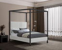 James - Canopy Bed - Meridian Furniture - Canopy Beds - Elite Enclave Home
