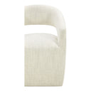Barrow - Rolling Dining Chair - White Mist - Moe's Home Collection - Side Chairs - Elite Enclave Home