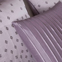 Biloxi - King 6 Piece Duvet Cover Set - Purple