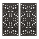 Botanical Panel - Carved Wall Decor (Set of 2) - Bronze - Madison Park - Wall Decor - Elite Enclave Home