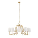 Seville - 9 Light Chandelier - Gold - Uttermost - Chandeliers- Elite Enclave Home